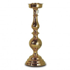 AFF-CAL208 Candeliere Boccia ottone lucido h 40 cm euro 268,40
